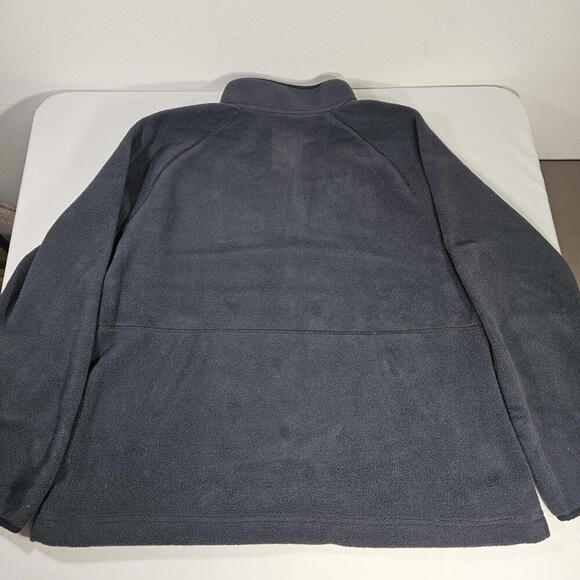 L.L. Bean Fleece Pullover Jacket Gray Long Sleeve 1/4 Zip Women's Size XL - Picture 7 of 7
